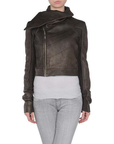 ZOOM RICK OWENS - Leather outerwear