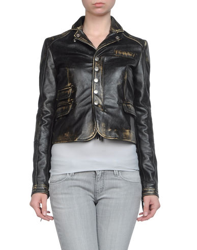 ZOOM DSQUARED2 - Leather outerwear