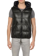 DUVETICA - Leather outerwear