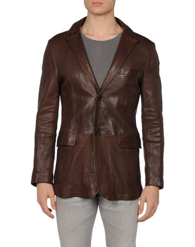 ZOOM DANIELE ALESSANDRINI - Leather outerwear