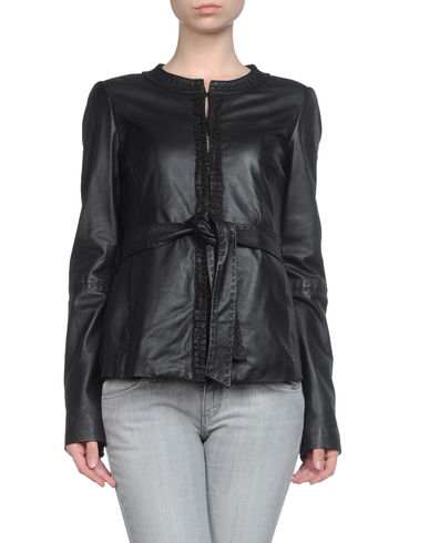 ZOOM LIU •JO - Leather outerwear