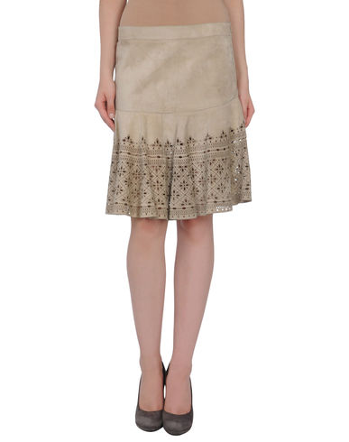 ZOOM DEREK LAM - Leather skirt