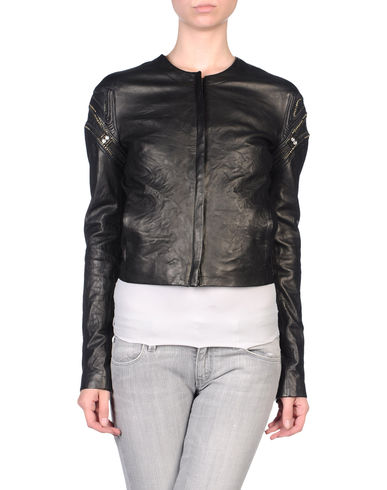 ZOOM AMEN. - Leather outerwear
