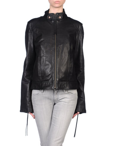 ZOOM DKNY JEANS - Leather outerwear