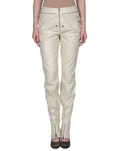ZOOM OLIVIER THEYSKENS - Leather pants