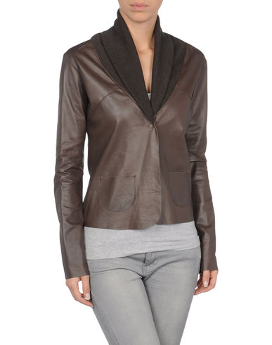ZOOM ..,MERCI - Leather outerwear