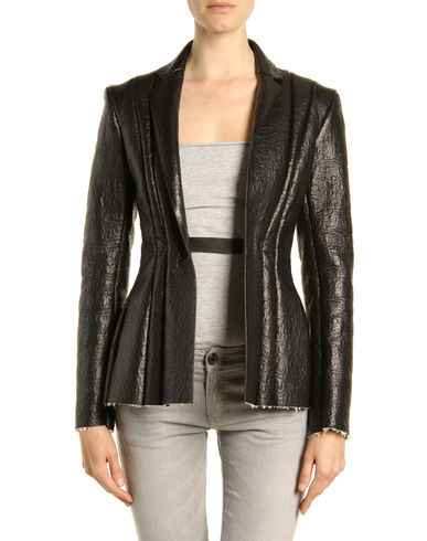 ZOOM CÉLINE - Leather outerwear