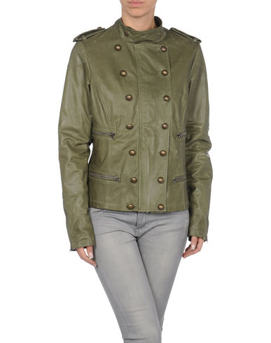 ZOOM GOLD BUNNY - Leather outerwear