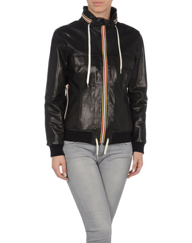 ZOOM GOLD BUNNY - Leather outerwear