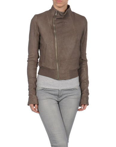 ZOOM RICK OWENS - Leather outerwear