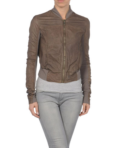 ZOOM RICK OWENS - Leather outerwear