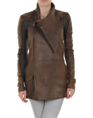 ZOOM RICK OWENS - Leather outerwear