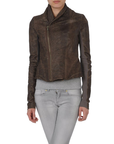 ZOOM RICK OWENS - Leather outerwear