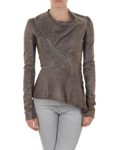 ZOOM RICK OWENS - Leather outerwear
