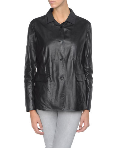 ZOOM JIL SANDER - Leather outerwear