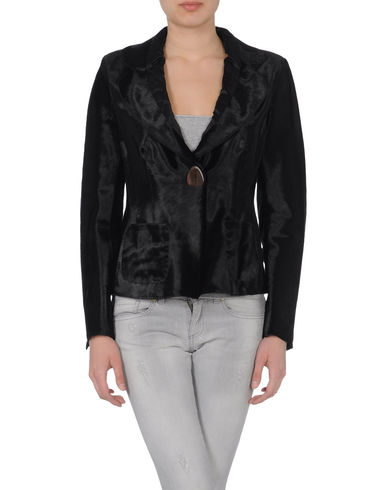 ZOOM SALVATORE FERRAGAMO - Leather outerwear