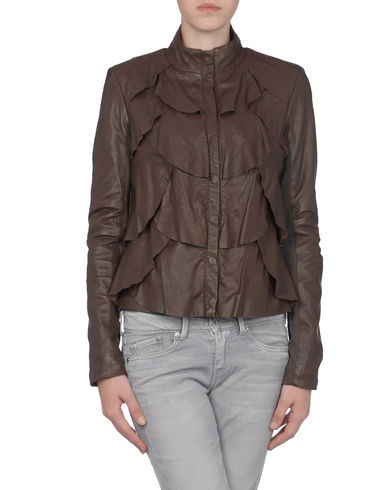 ZOOM PATRIZIA PEPE - Leather outerwear