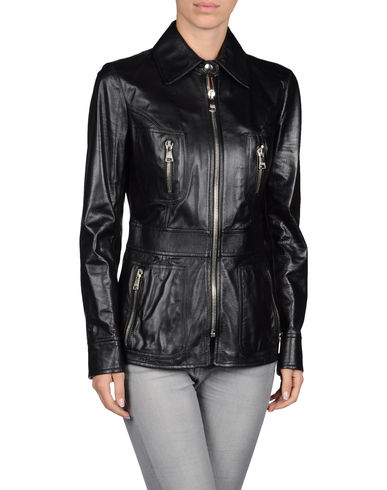 ZOOM DOLCE & GABBANA - Leather outerwear