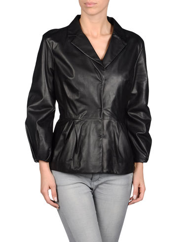 ZOOM GIAMBATTISTA VALLI - Leather outerwear
