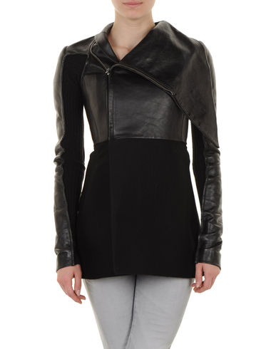 ZOOM RICK OWENS - Leather outerwear