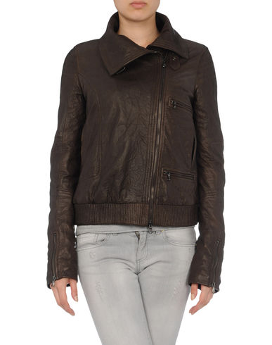 ZOOM HUSSEIN CHALAYAN - Leather outerwear