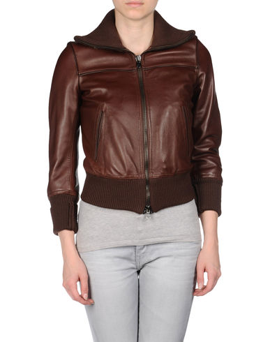 ZOOM MAURO GRIFONI - Leather outerwear