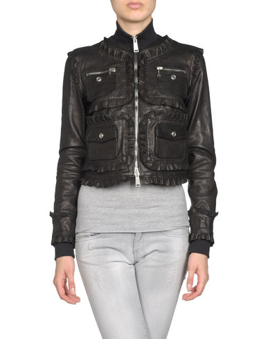 ZOOM DSQUARED2 - Leather outerwear