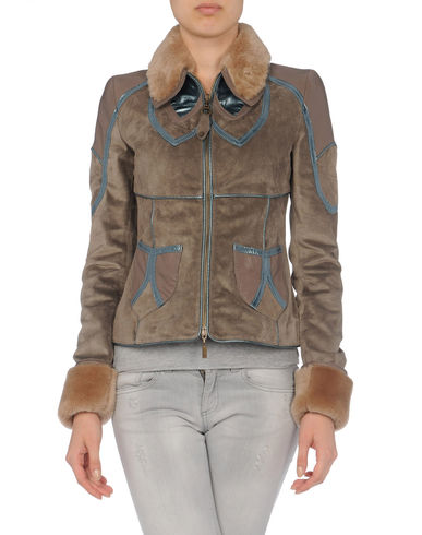 ZOOM JUST CAVALLI - Leather outerwear