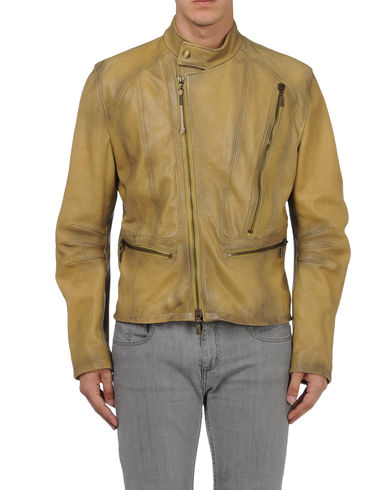 ZOOM JUST CAVALLI - Leather outerwear