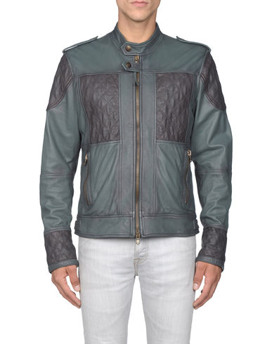 ZOOM JUST CAVALLI - Leather outerwear