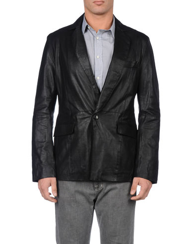 ZOOM JUST CAVALLI - Leather outerwear