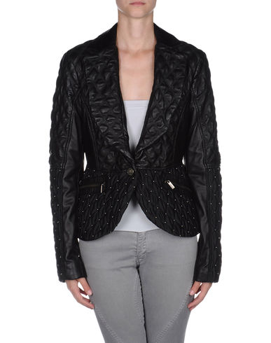 ZOOM JUST CAVALLI - Leather outerwear