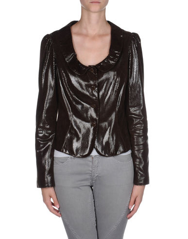ZOOM ARMANI COLLEZIONI - Leather outerwear