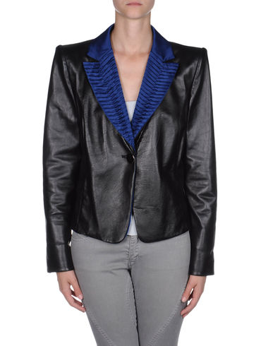 ZOOM ARMANI COLLEZIONI - Leather outerwear