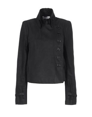 Leather outerwear Women's - ANN DEMEULEMEESTER