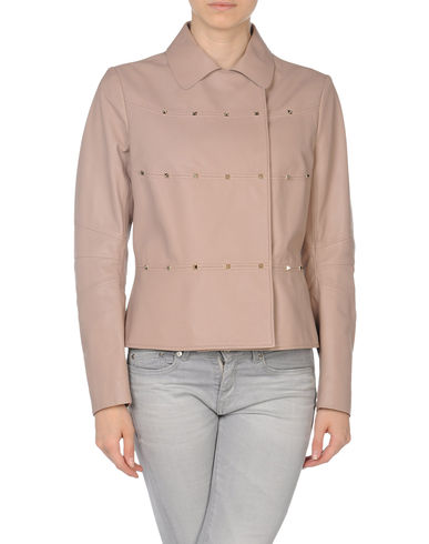 ZOOM VALENTINO - Leather outerwear