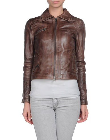 ZOOM LALTRAMODA - Leather outerwear