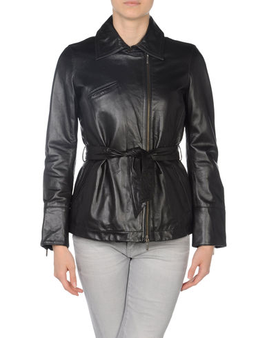 ZOOM ARMANI JEANS - Leather outerwear