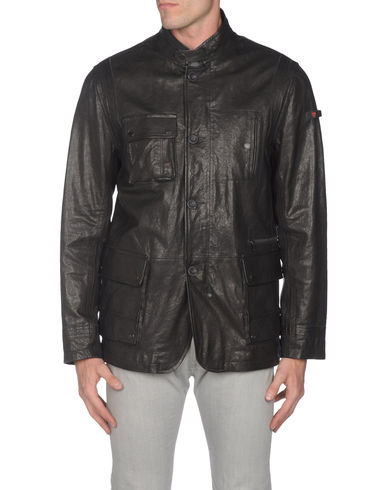 ZOOM STRELLSON - Leather outerwear