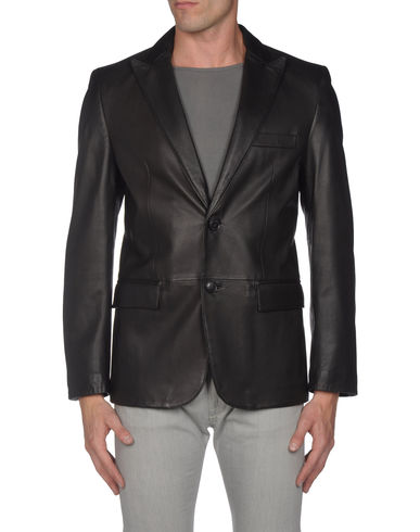 ZOOM BOSS BLACK - Leather outerwear