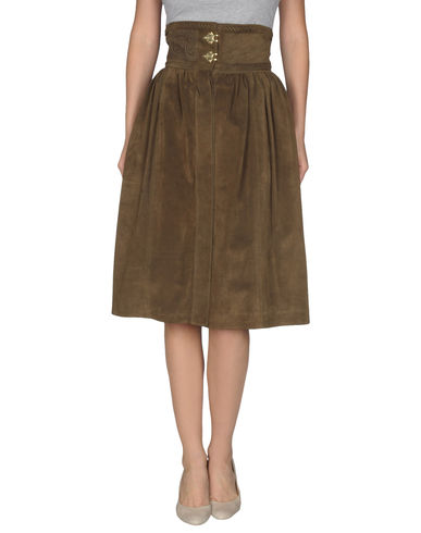 ZOOM EMILIO PUCCI - Leather skirt