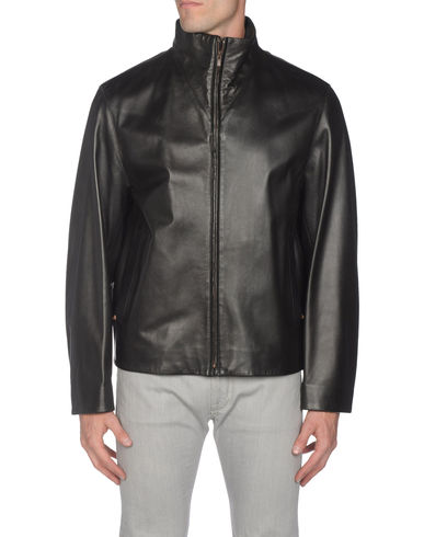 ZOOM HUGO BOSS - Leather outerwear