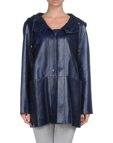 ZOOM MOTHER OF PEARL - Leather outerwear