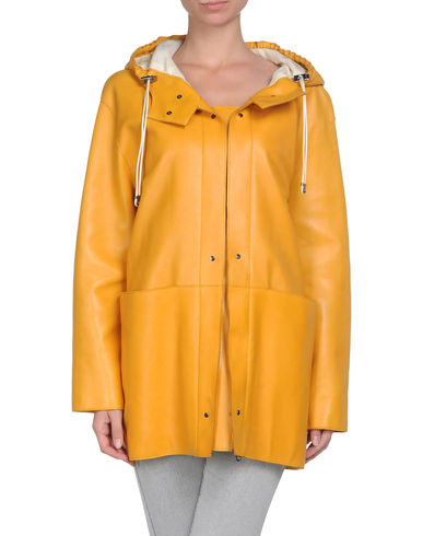 ZOOM MOTHER OF PEARL - Leather outerwear