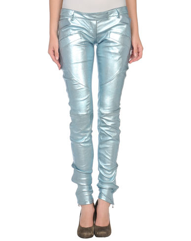 ZOOM BALMAIN - Leather pants