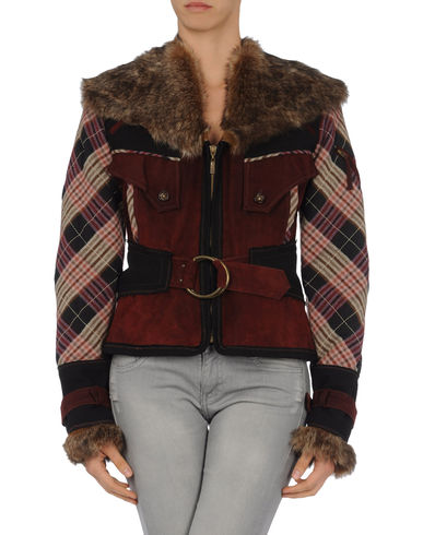 ZOOM JUST CAVALLI - Leather outerwear