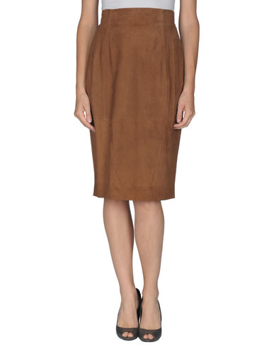 ZOOM LES COPAINS - Leather skirt
