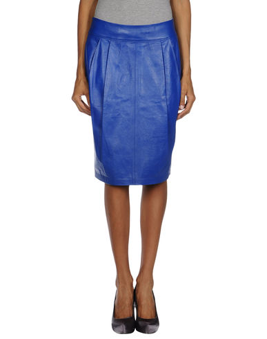ZOOM AMAYA ARZUAGA - Leather skirt