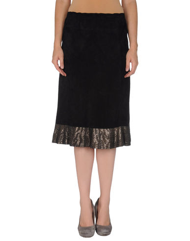 ZOOM DROMe - Leather skirt