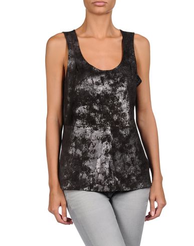 ZOOM BLLACK NOIR - Sleeveless t-shirt